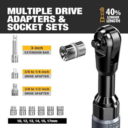 ALLOY POWER 12V Extended Cordless Ratchet