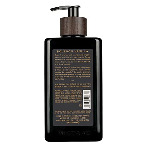 Mistral Men's Natural Hand Soap, Bourbon Vanilla #TOP1