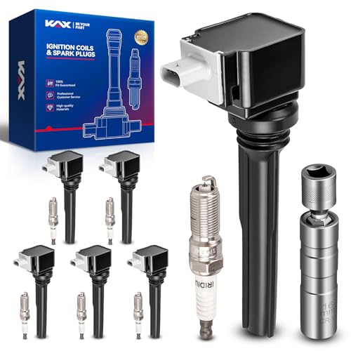 Image of KAX 6 Ignition Coils & 6 Iridium Spark Plugs for 2017-2019 Ford F-150 3.5T
