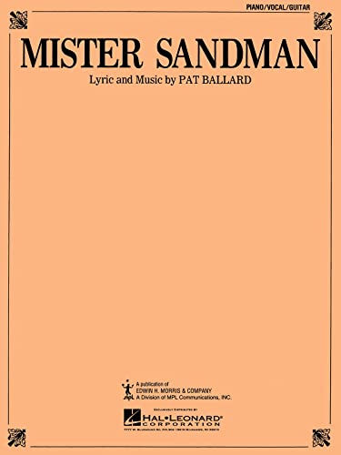Mister Sandman (Piano Vocal, Sheet Music)
