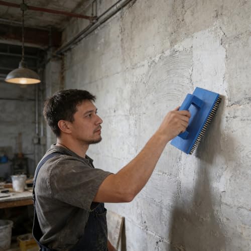 Pinceau à texturer pour masquer les imperfections des murs et réussir vos enduits - 8