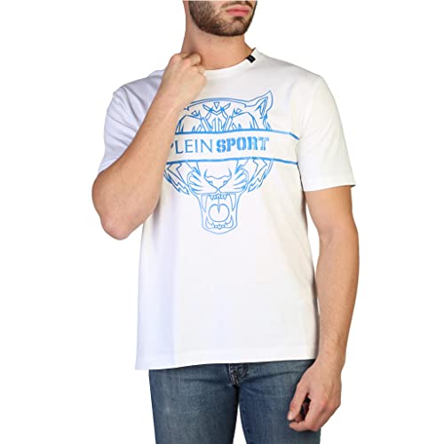 T-Shirt Plein Sport TIPS112IT en coton noir pour homme