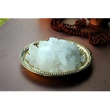 AtoZ India Cart Premium Quality Camphor Bhimseni Natural Pure Religious Pooja Fresh Original Kapoor Hindu Items Indian Kapur Refined Suddha - 100 Gram, White