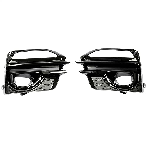 Rejilla de luz antiniebla delantera para Infiniti Q50 Sport 2014-2017 en color negro brillante