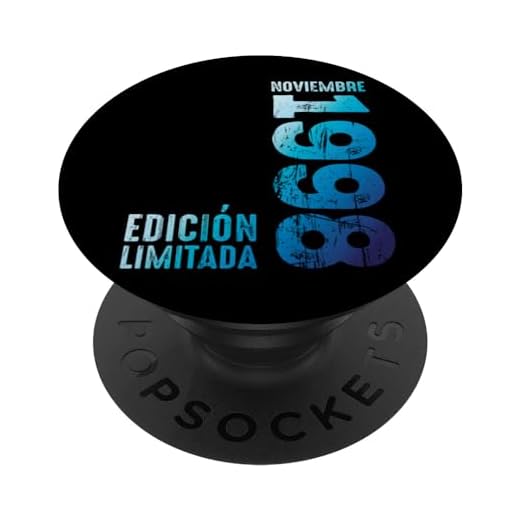 Edición limitada Noviembre 1998 Retro 1998 Vintage 1998 PopSockets PopGrip Intercambiable
