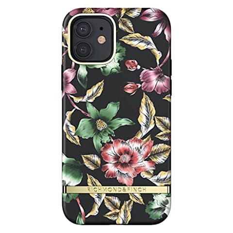 Richmond & Finch Phone Case Compatible with iPhone 12, iPhone 12 Pro, Flower Show Design, 6.1 Inches, Shockproof, Fully Protective Phone Cover Cover