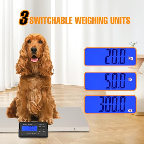 Báscula para Perros Noblequest 1100lb Plataforma Acero miniatura 3