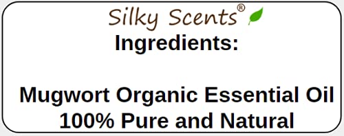 Mugwort Organic Essential Oil (Artimisia Alba or Armoise Mugwort) 100% Pure and Natural - 15 ML