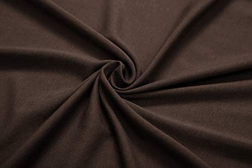 Women's Short Sleeve Draped Open Front Cardigan Lightweight Summer Vest For Women (L, Coffee) #TOP7