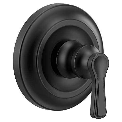 Moen UTS9381BL Colinet M-CORE 1-Handle Transfer Trim Kit, Valve Required, Matte Black