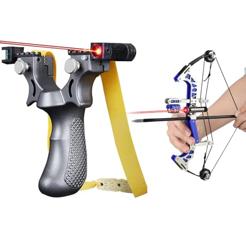 SQLWYLAT Laser Slingshot Set & 9.8