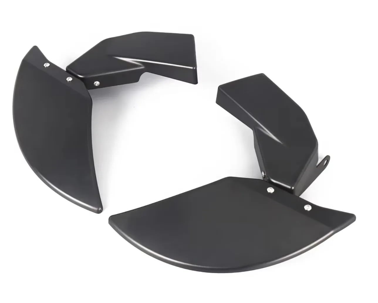 Conducto de Aire Conducto Aire Freno Delantero para Ninja 636 ZX-6R 2024 2025 2026 | Accesorio kit refrigerador de la pinza de freno de los conductos de aire de refrigeración disco delantero(B)