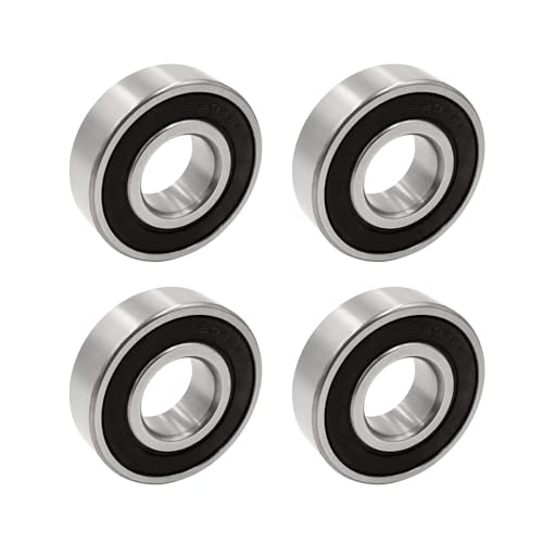 Flewdart 4pcs cuscinetti a sfera 6204-2rs, cuscinetto a sfere 20