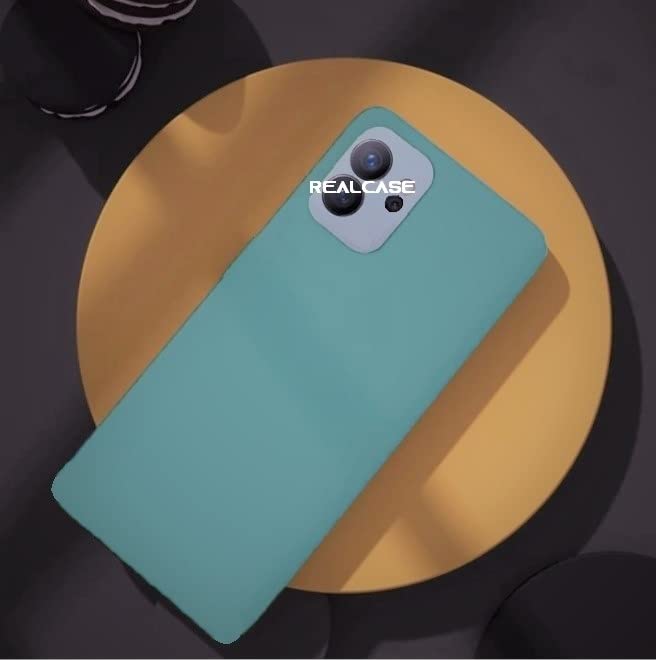 Image of REALCASE OnePlus Nord CE 2 5G Back Cover Case | Full Protective Liquid Silicone | Shock Proof Back Cover Case for Oneplus Nord CE 2 5G (Green)