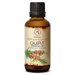 Aceite Esencial Cajeput 50ml – Melaleuca Cajaputi – Aromaterapia – 100% Puros Aceites Cajeput para Cuidado de Piel y…