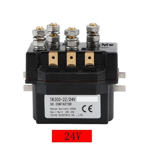 Relais solénoïde intermittent 12V 200A CC idéal pour treuil de quad - 2