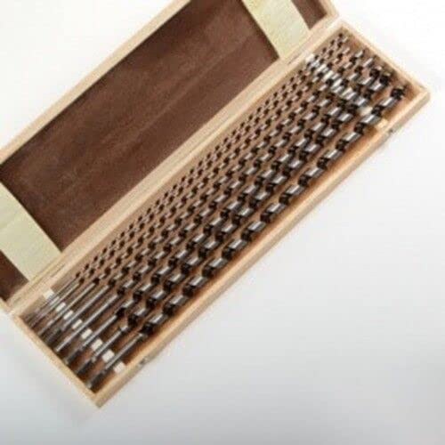 24" 8 Pcs Augers Bits Creates Deep, Clean Holes Quick and Easy Use