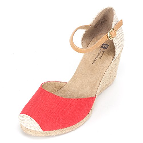Image of WHITE MOUNTAIN Women's Mamba Espadrille Wedge Sandal
