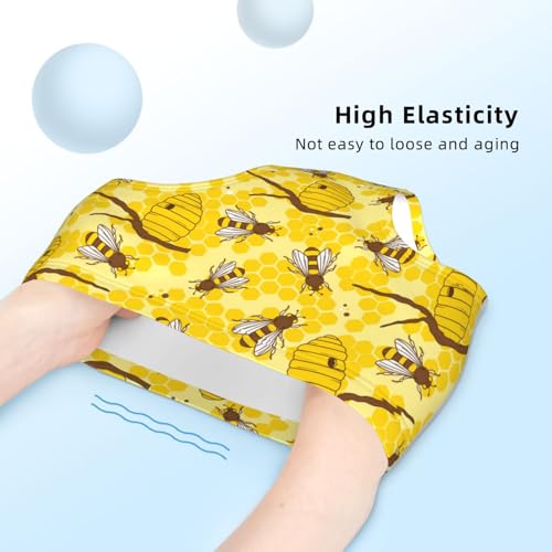 Bees And Honeycombs Girls' Underwear Soft Cotton Little Girls Panties Comfort Briefs4