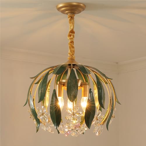 Lustre créativité française fleur LED haut de gamme pour villa et restaurant