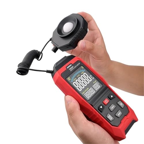 デジタル露出計、 デジタル露出計 写真撮影用 照度計 取り外し可能なプローブ Lux/Fc 光度計 環境試験装置 キャンプ用(TA632B)