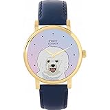 toff london bichon frise head dog watch