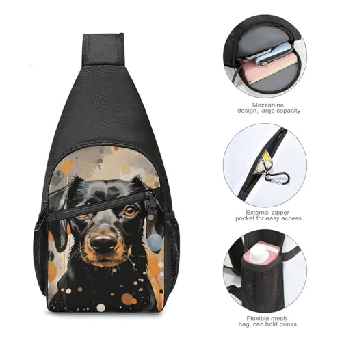 Bolso tipo bandolera liviano para senderismo y viaje miniatura 5