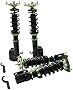 ECCPP Coilover Struts fit for Subaru Spring Shocks Adjustable Coilovers Suspension Shocks and Struts Full Set fit for 05-05 for Saab 9-2X /03-08 for Subaru forester GDA GDB/02-07 for Subaru Impreza