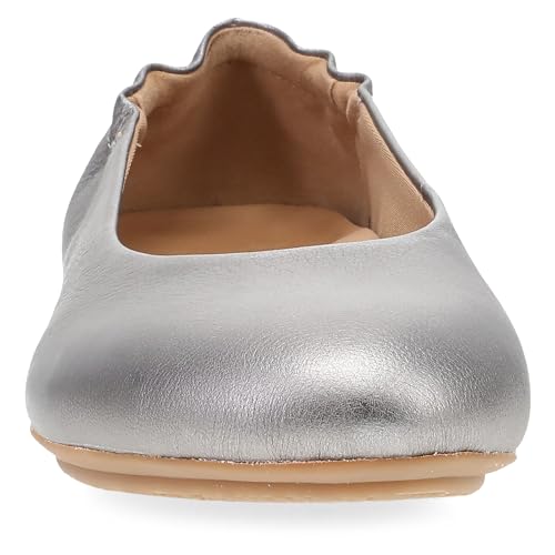 Image of Dansko Mollie Slip-On Ballerina Flats for Women - Built-in Wedge with Arch Support - Versatile Casual to Dressy Footwear - Lightweight Rubber Outsole