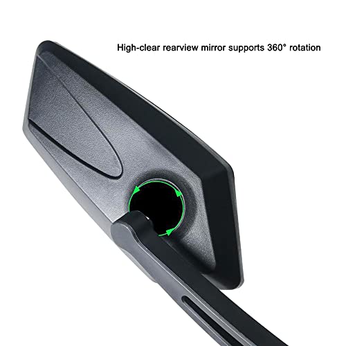 Espejo retrovisor para bicicleta eléctrica manillar gran angular giratorio montaña 3