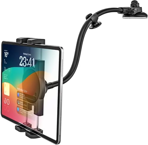 Support de tableau de bord de voiture résistant aux secousses pour iPad Pro