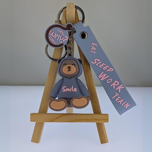 Image of OTTAVO Cute Cartoon 3D Silicone High -Quality PVC Material Keychain, Suitable for Boys and Girls - Pack of 1.