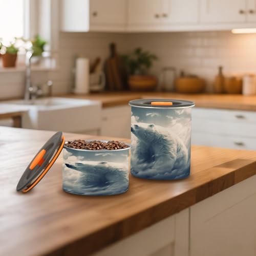 Envase Hermético de Acero Inoxidable para Café 17oz miniatura 6