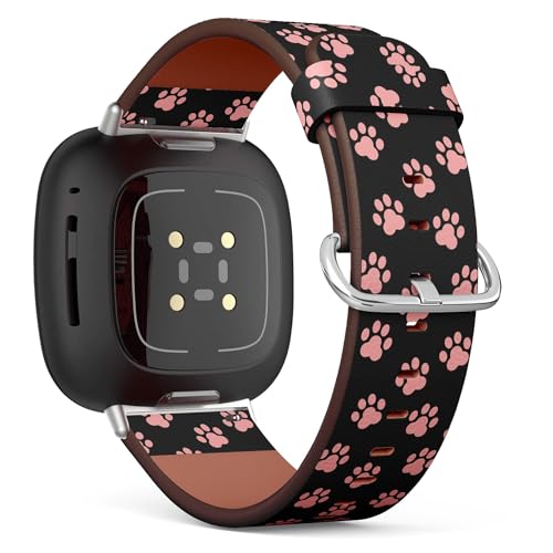 Bracelet de montre en cuir Samsung Galaxy Watch 6 Classic végan à motif