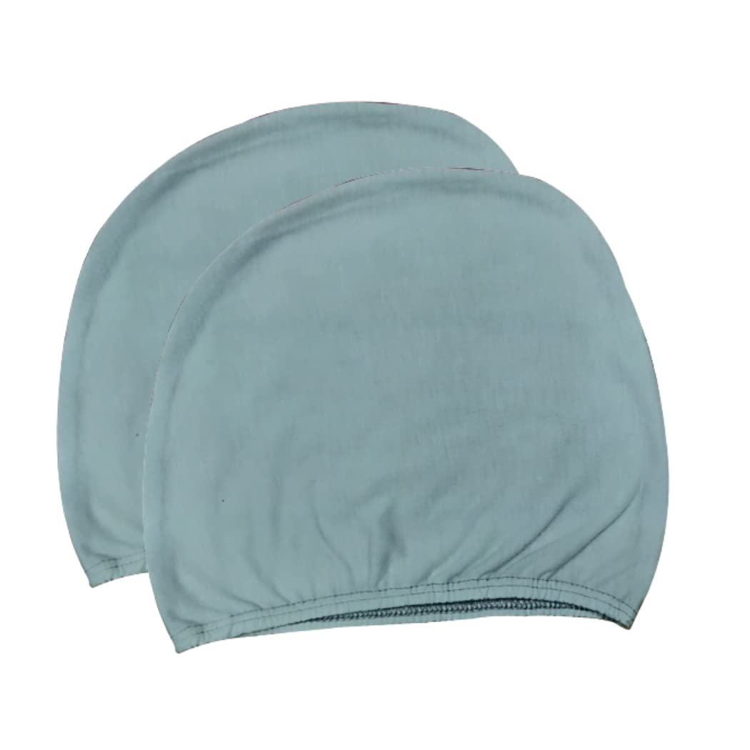 Unisex Pure Cotton Helmet Skull Cap, (Light Grey_Free Size) Pack of 2-image-45