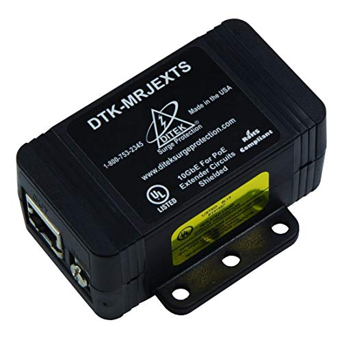 Ditek DTK-MRJEXTS Parasurtenseur blindé pour extendeur PoE+