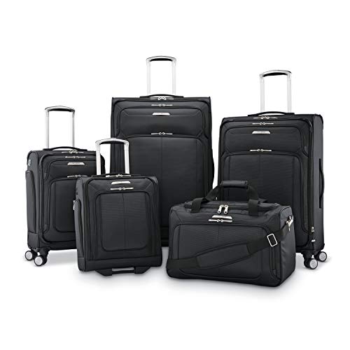 Samsonite Solyte DLX Softside Luggage, Midnight Black, Travel Duffel