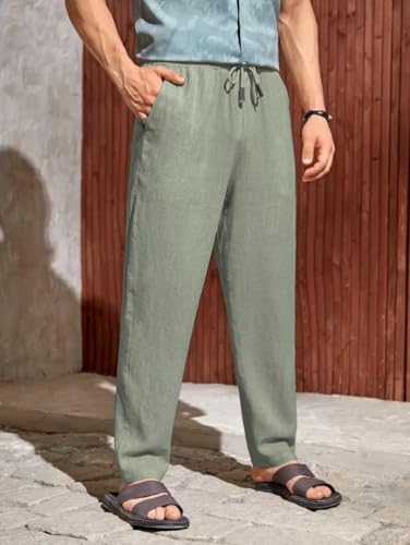 Image of JVX Men Trouser || Lilen Trouser for Men || Lilen Pant (TROUSER-07)