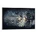 Produktbild JIANGJUNO Frostpunk Desktop-Leinwand-Kunst-Poster und Wandkunstdruck, modernes Familienschlafzimmerdekor, Poster, 60 x 90 cm