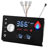 Digital PID Control Board Replacement Parts for Pit Boss Platinum Series KC Combo Wood Pellet Grills, Smart Fully-Digital Control Panel Delivers Even Temperatures, Replacement for Part Number: 80055