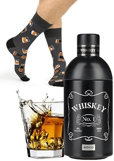 soxo Skarpetki Whisky Tequila Prezent Dla Mężczyzn Śmieszne 40-45 1-3 Pary