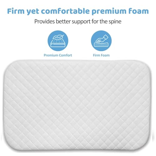 Brillars Next to me Deluxe Crib Mattress Compatible Bedside Crib Next2Me (83 x 50 x 5 cm) - Image 5