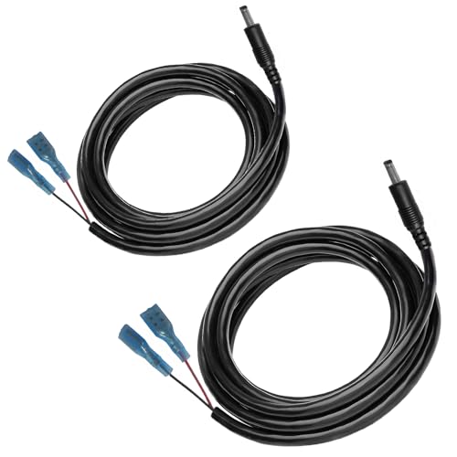 Trail Camera Power Cable, 5.5x2.1mm DC, Compatible with Stealth Cam, Spypoint, Moultrie, Browning, Wildgame Innovations, Muddy, Black Gate, Covert WC20, etc., 79