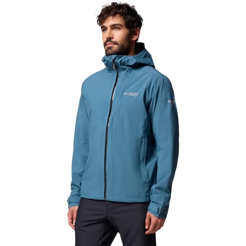 Columbia Mens Ampli-Dry II Shell, Everblue