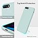 TORRAS Love Series iPhone 8 Plus Case/iPhone 7 Plus Case, Liquid Silicone Gel Rubber Case with Soft Microfiber Cloth Lining Cushion Compatible with iPhone 8 Plus/iPhone 7 Plus, Mint