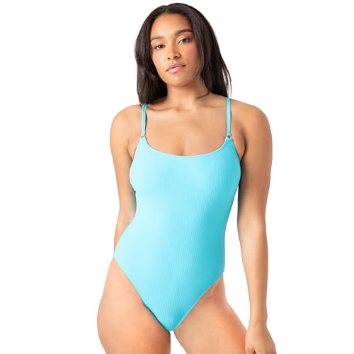 Image of Nautica Womens One-Piece Swimsuit - Slimming Tummy Control Bathing Suit, Quick-Dry Fabric, Bikini Swimsuit