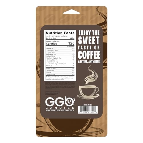 Big Bear! 4 Pack Coffee House Gummy Bears GGB miniatura 2