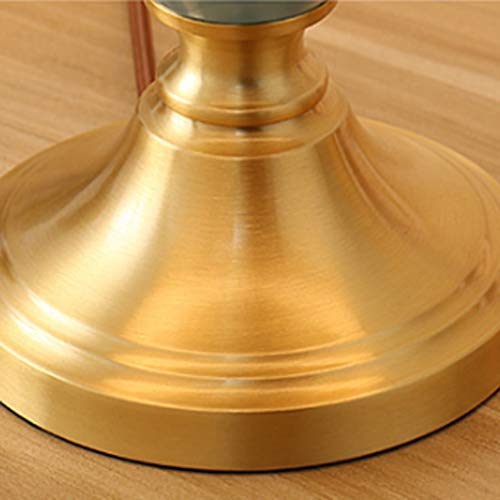 UXZDX CUJUX Modern Table Lamps Coastal Ceramic Sky Blue Glaze Fabric Drum Shade for Living Room Family Bedroom - Image 6