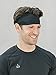 Value 2-Pack, Mens Headband - Guys Sweatband & Sports Headbands Moisture Wicking Workout Sweatbands for Running, Cross-Train, Skiing and bike helmet friendly - Value Pack - 2-Black Sweatbands - 2 Pack
