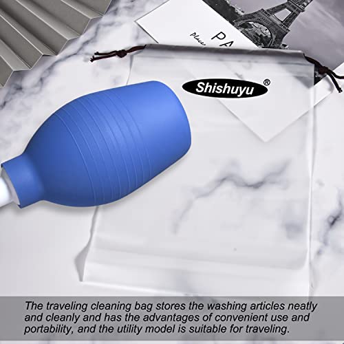 10 Oz Enema Bulb Kit With Storage Bag- Anal Or Vaginal Silicone Douche For Men Or Women - Comfortable Cleaner（Blue） #TOP4